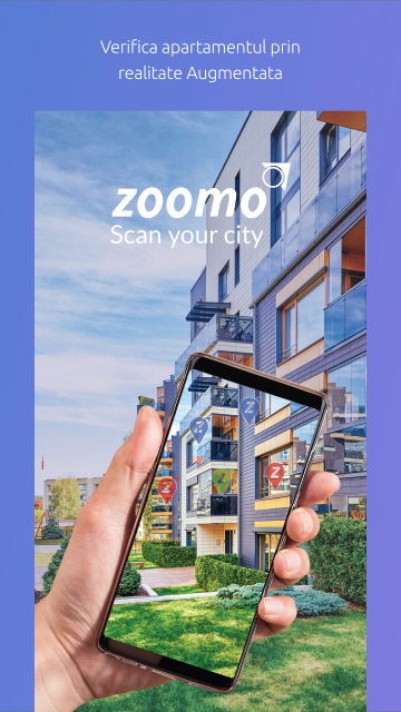 Zoomo Scan Your City - Mobile Application with Augmented Reality technology for Real Estate Search